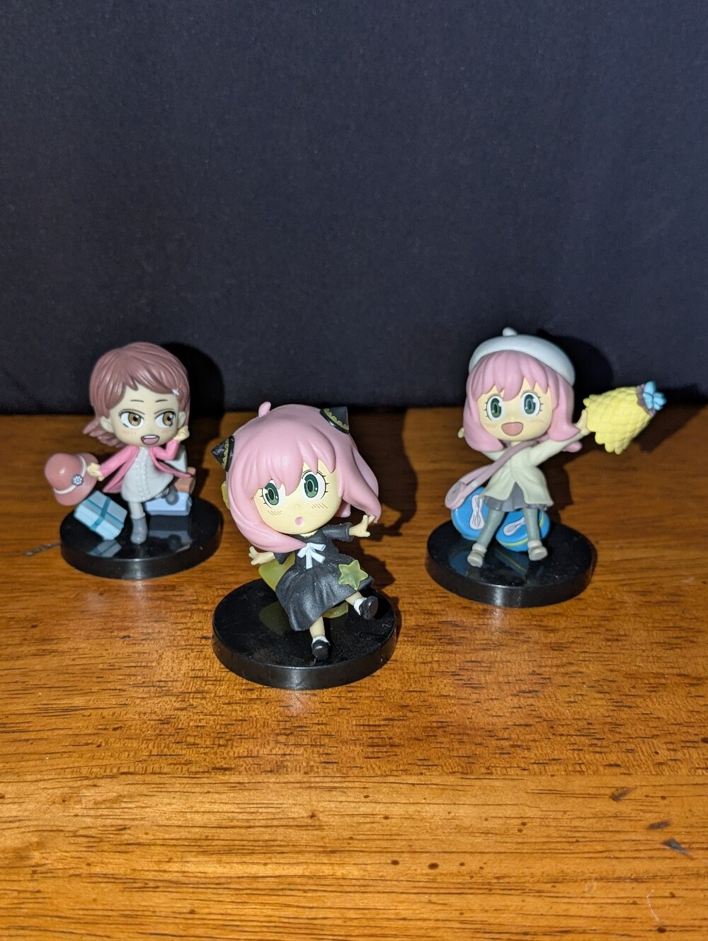 Spy x Family Total Anime Chibi Mini Figures Lot of 3 - Anya Forger & Becky